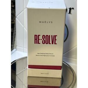 Maelys Re-Solve Body Serum 3.5 oz NEW in BOX